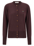 Vivienne Westwood Bordeaux Wool Cardigan