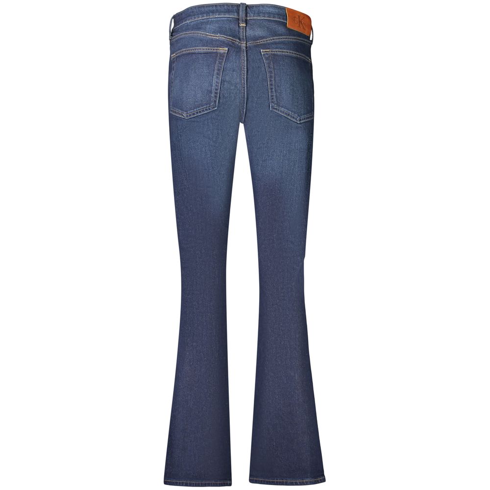 Calvin Klein Blue Cotton Womens Jeans