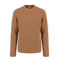 Malo Brown Wool Men Sweater
