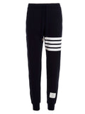 Thom Browne Blue Cotton Joggers (Workout Pants)