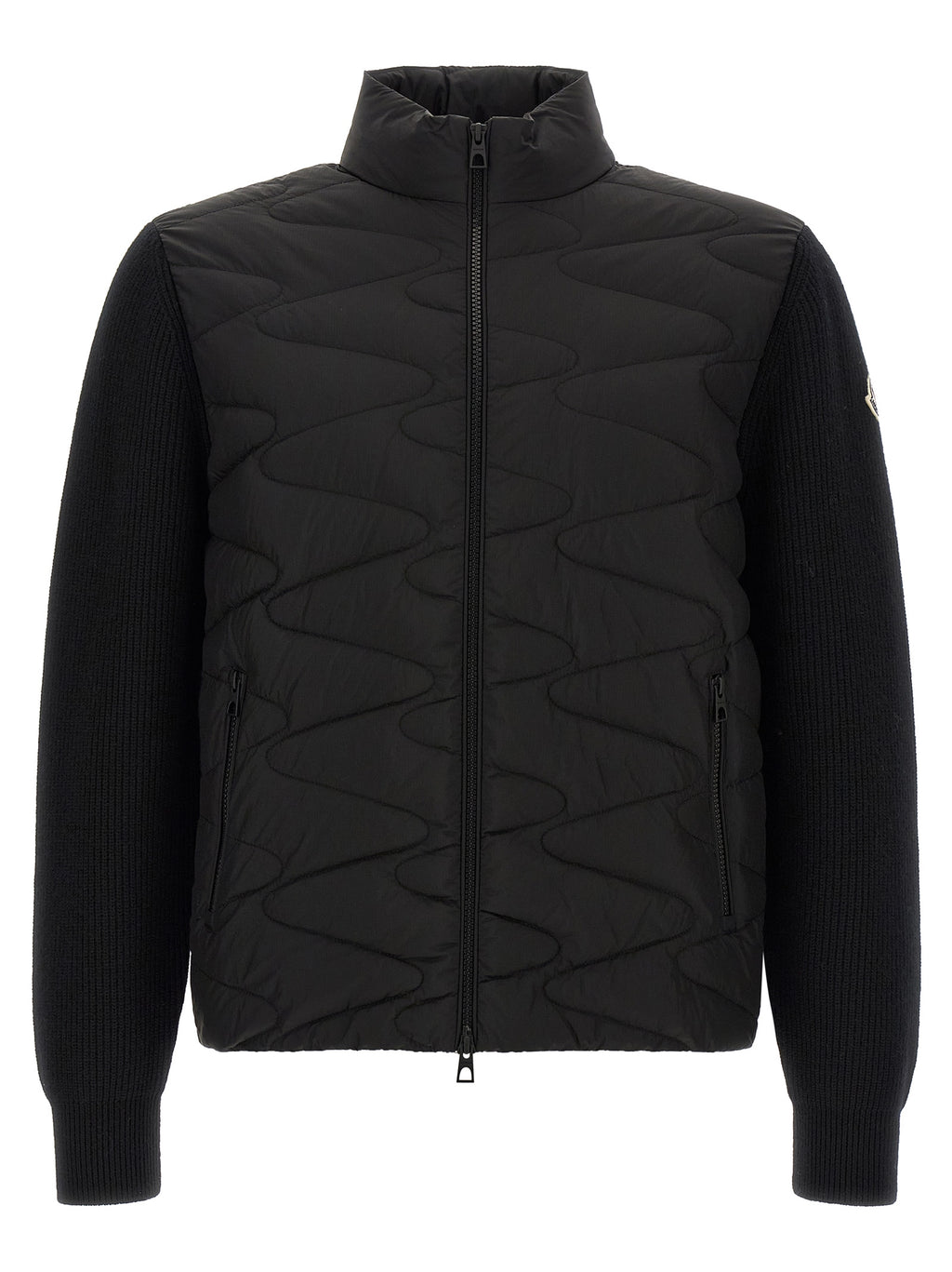 Moncler Black Polyamide Cardigan