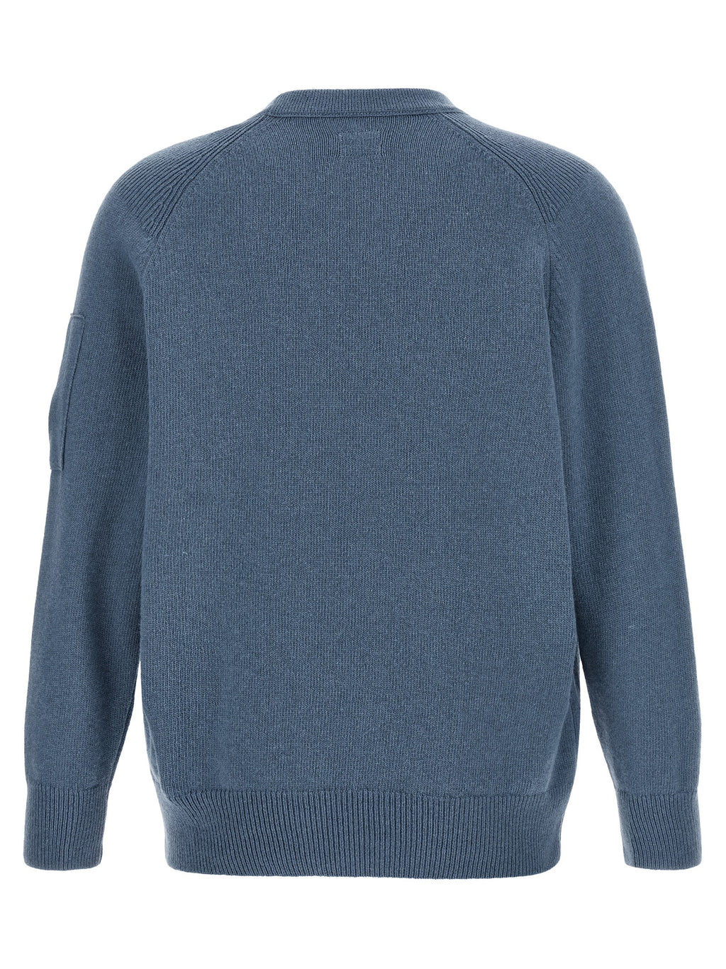 C.P. Company Blue Wool Cardigan