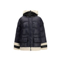 Peuterey Blue Polyamide Full-Length Jacket
