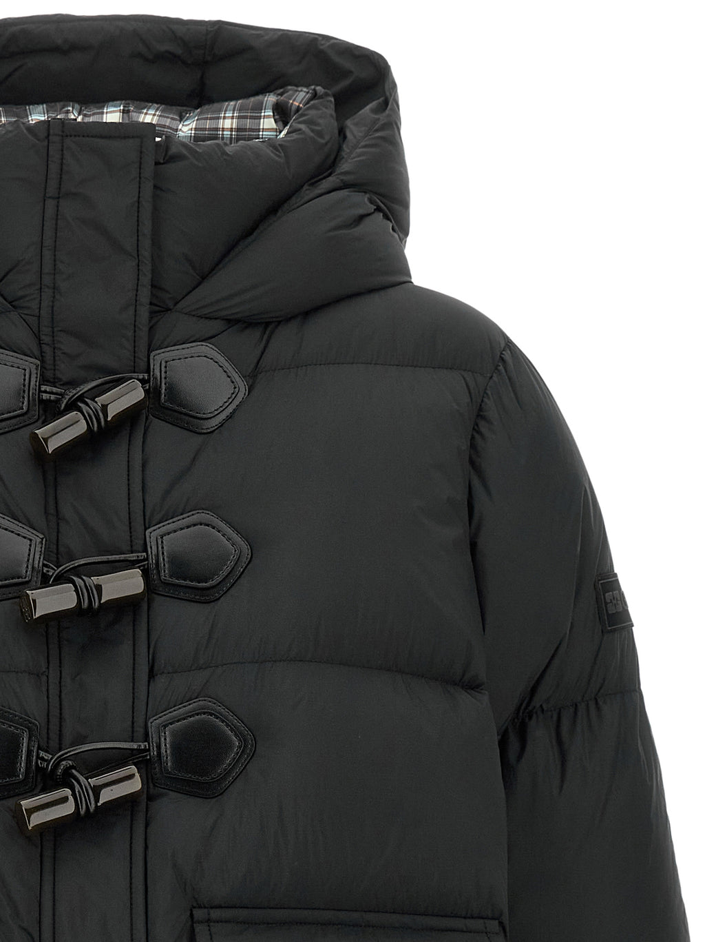 Ganni Black Polyamide Full-Length Jacket
