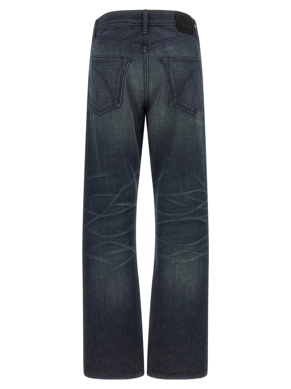 Tom Ford Blue Cotton Jeans Denim