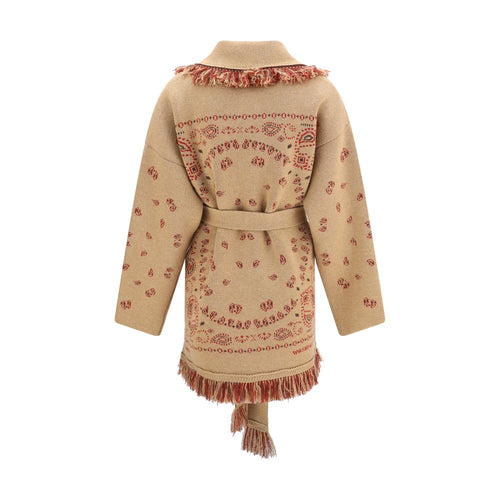 Alanui Brown Cashmere Cardigan