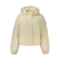 Guess Jeans Cream Polyester Women's Jacket