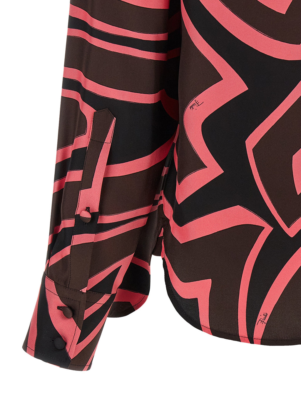 Emilio Pucci Multicolor Silk Blouse