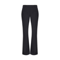 Alexander McQueen Black Acetate Flared Pants