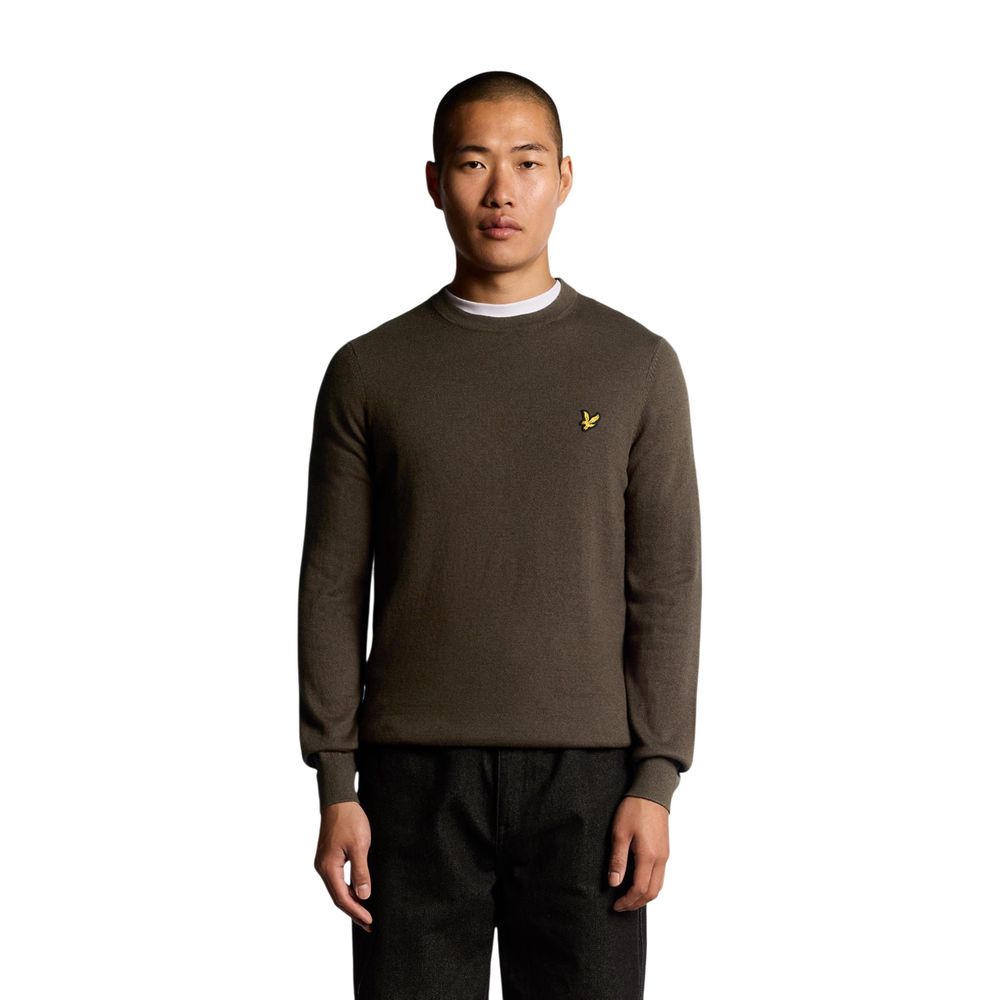 Lyle & Scott Brown Cotton Sweatshirt