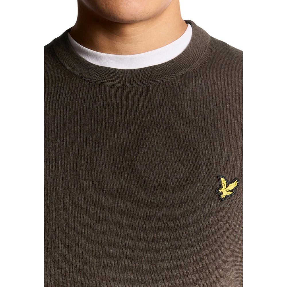 Lyle & Scott Brown Cotton Sweatshirt