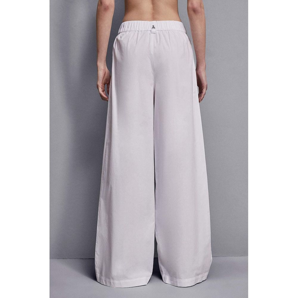 Patrizia Pepe White Cotton Casual Pants
