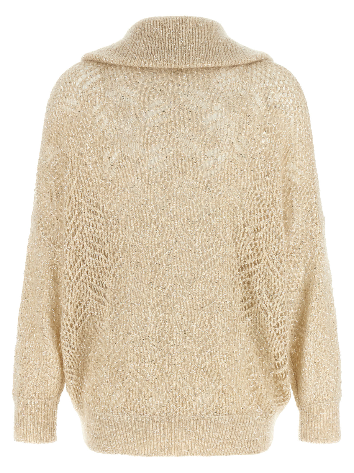 Brunello Cucinelli Beige Polyamide Cardigan