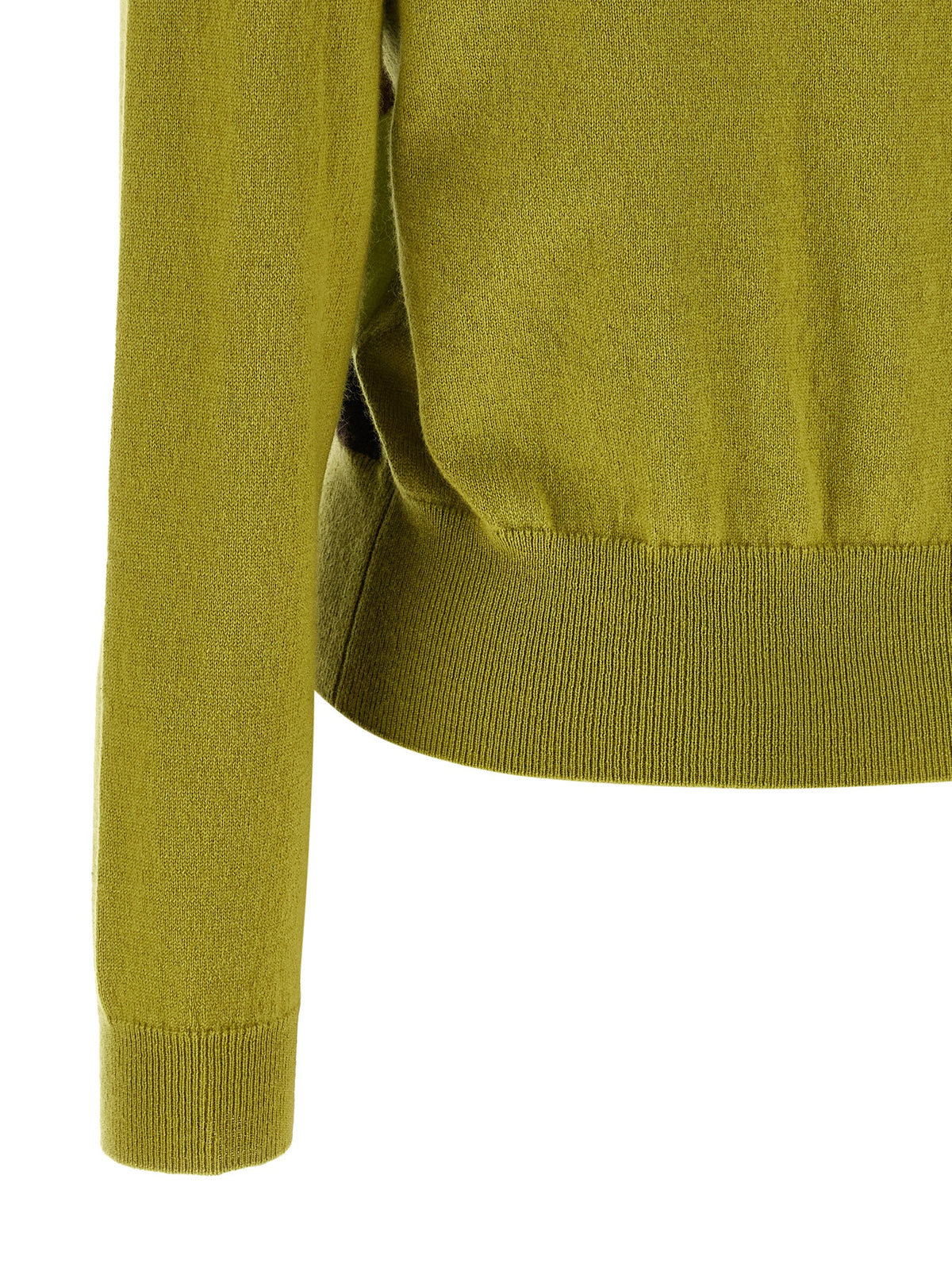 Ballantyne Bicolor Cashmere Cardigan
