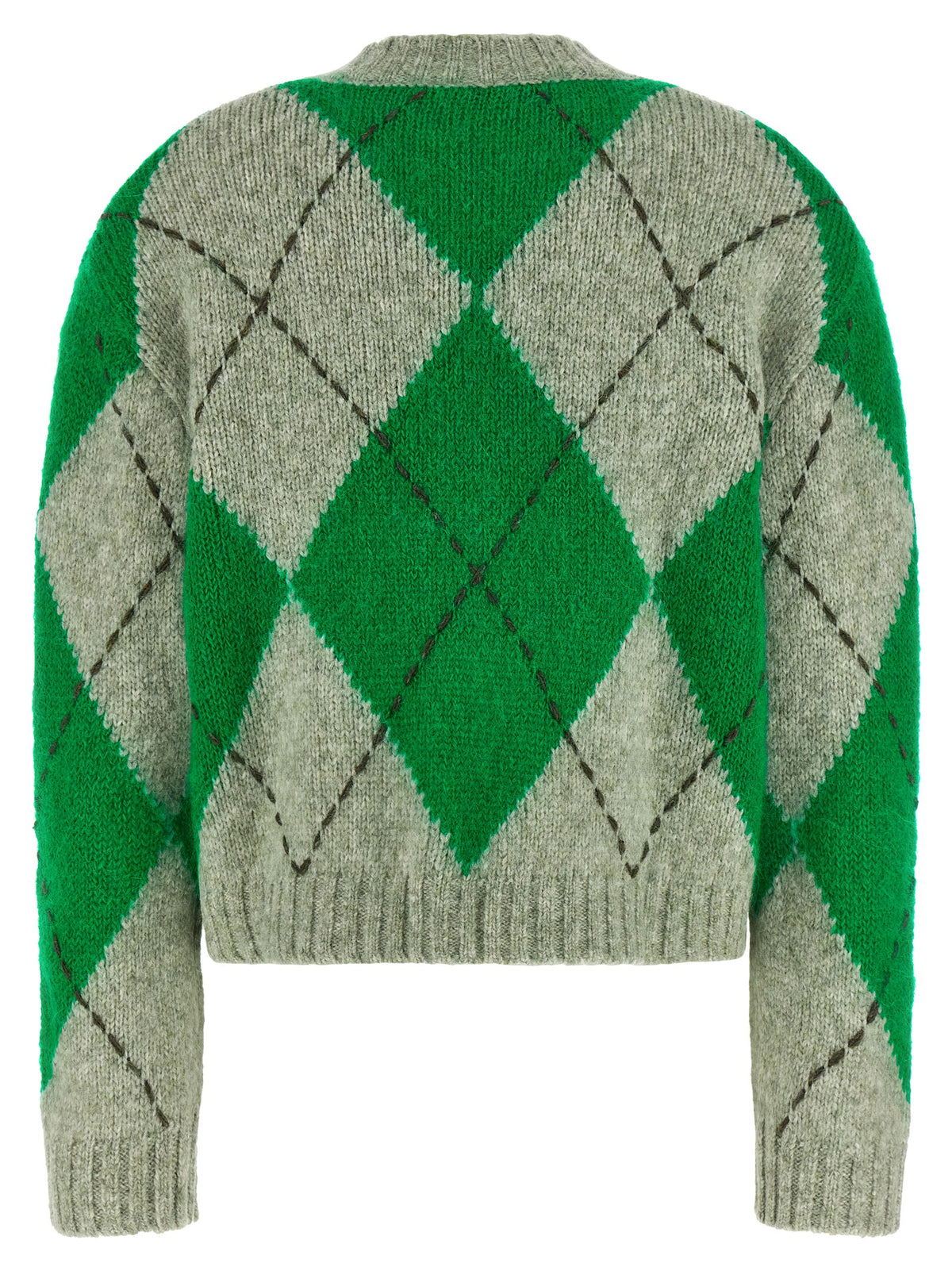 Ballantyne Bicolor Wool Cardigan