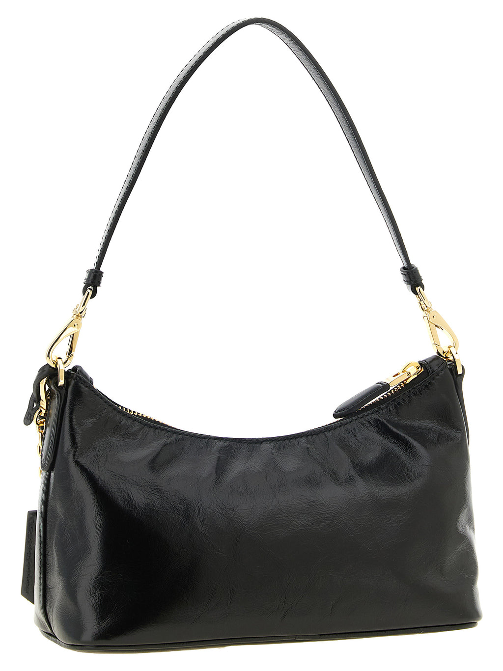 Prada Black Calfskin Shoulder Bag
