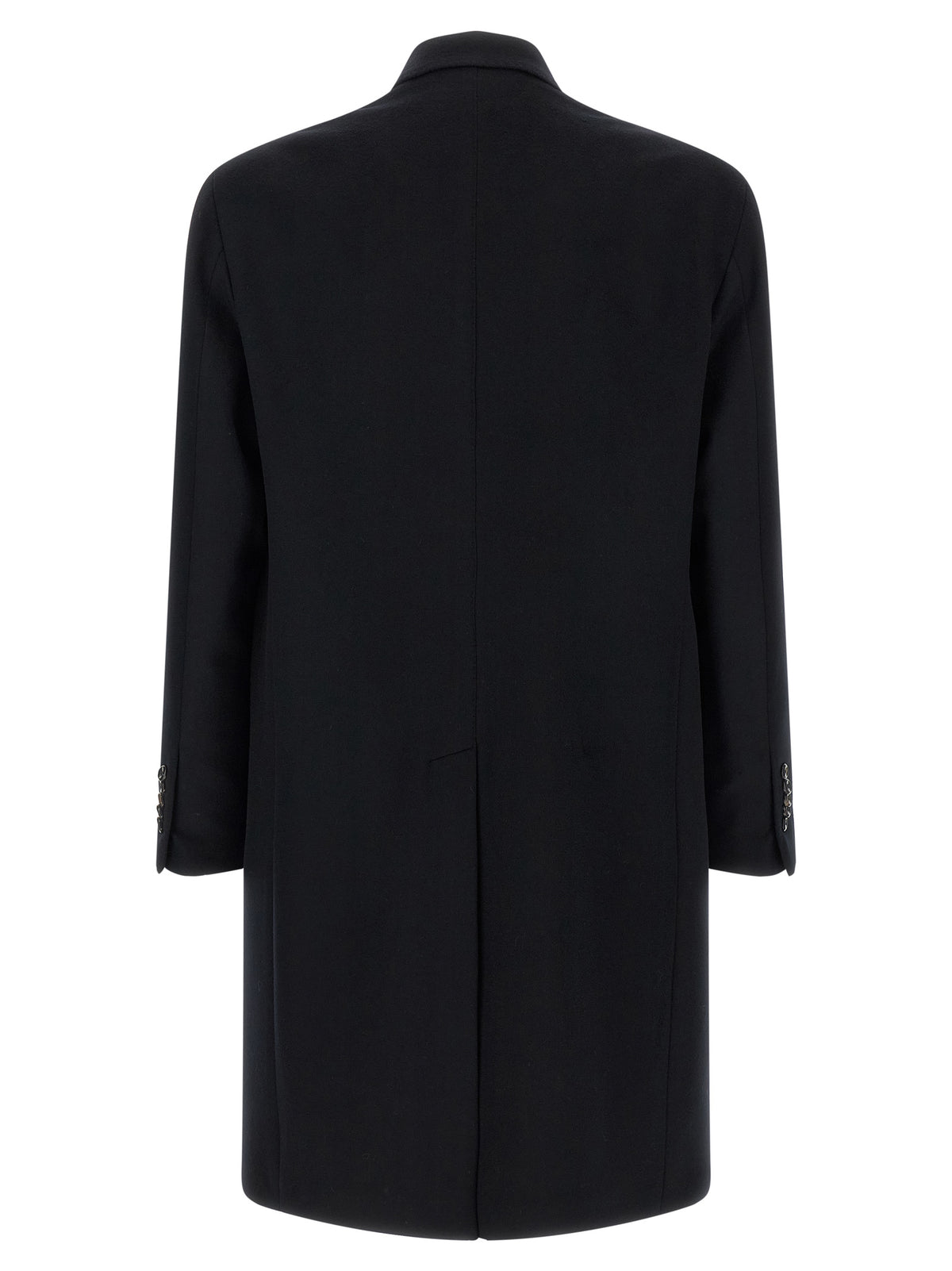 Tagliatore Blue Virgin Wool Coat