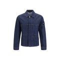 Stone Island Blue Cotton Denim Jacket
