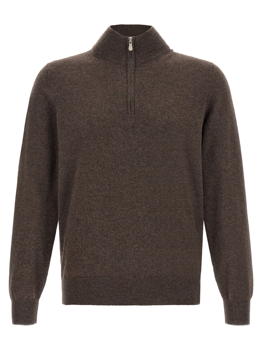 Brunello Cucinelli Brown Cashmere Cardigan