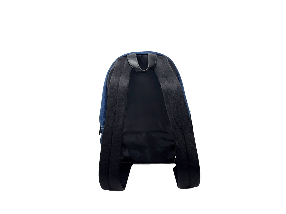 Marc Jacobs The Biker Medium Denim Backpack Bookbag