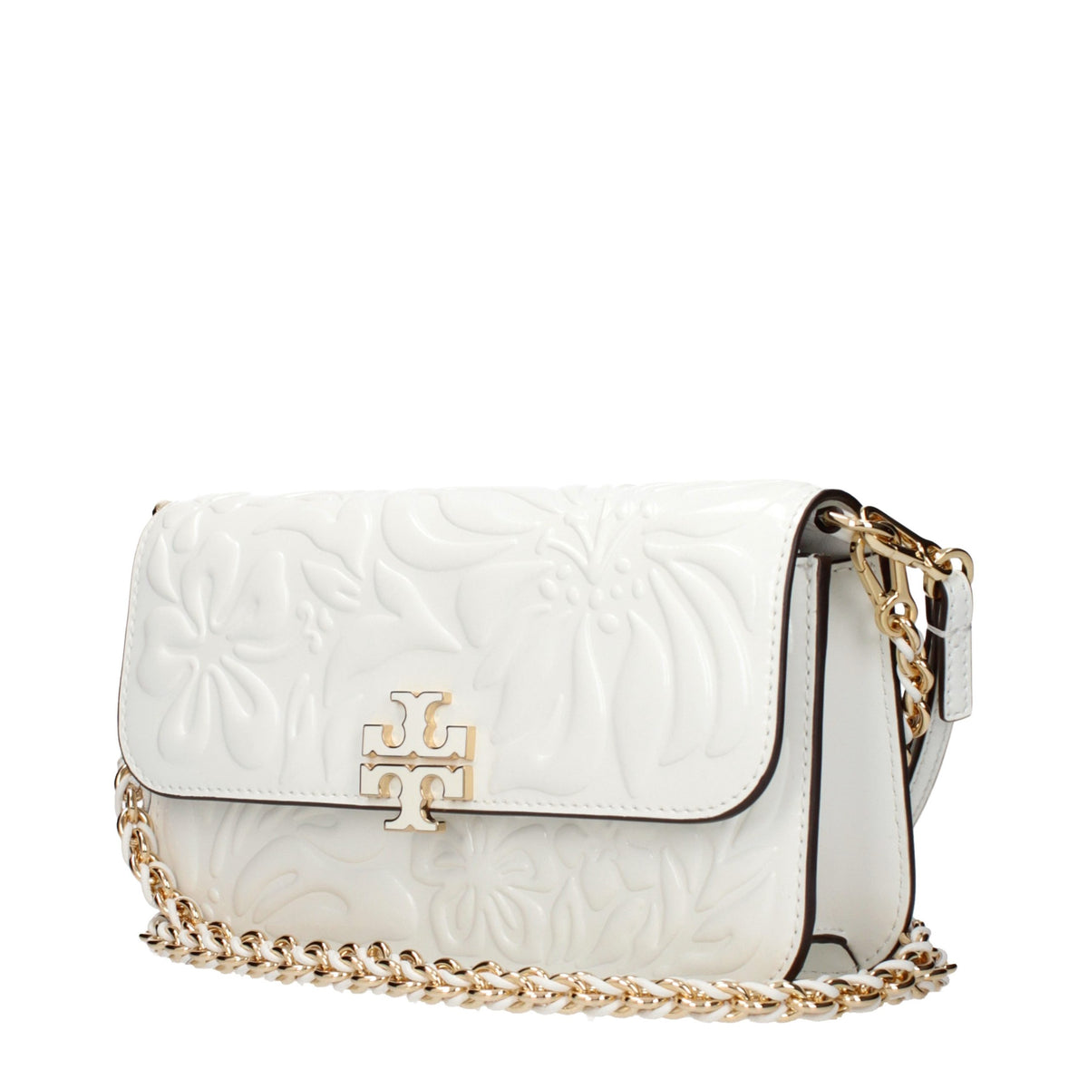 Tory Burch White Leather Handbag