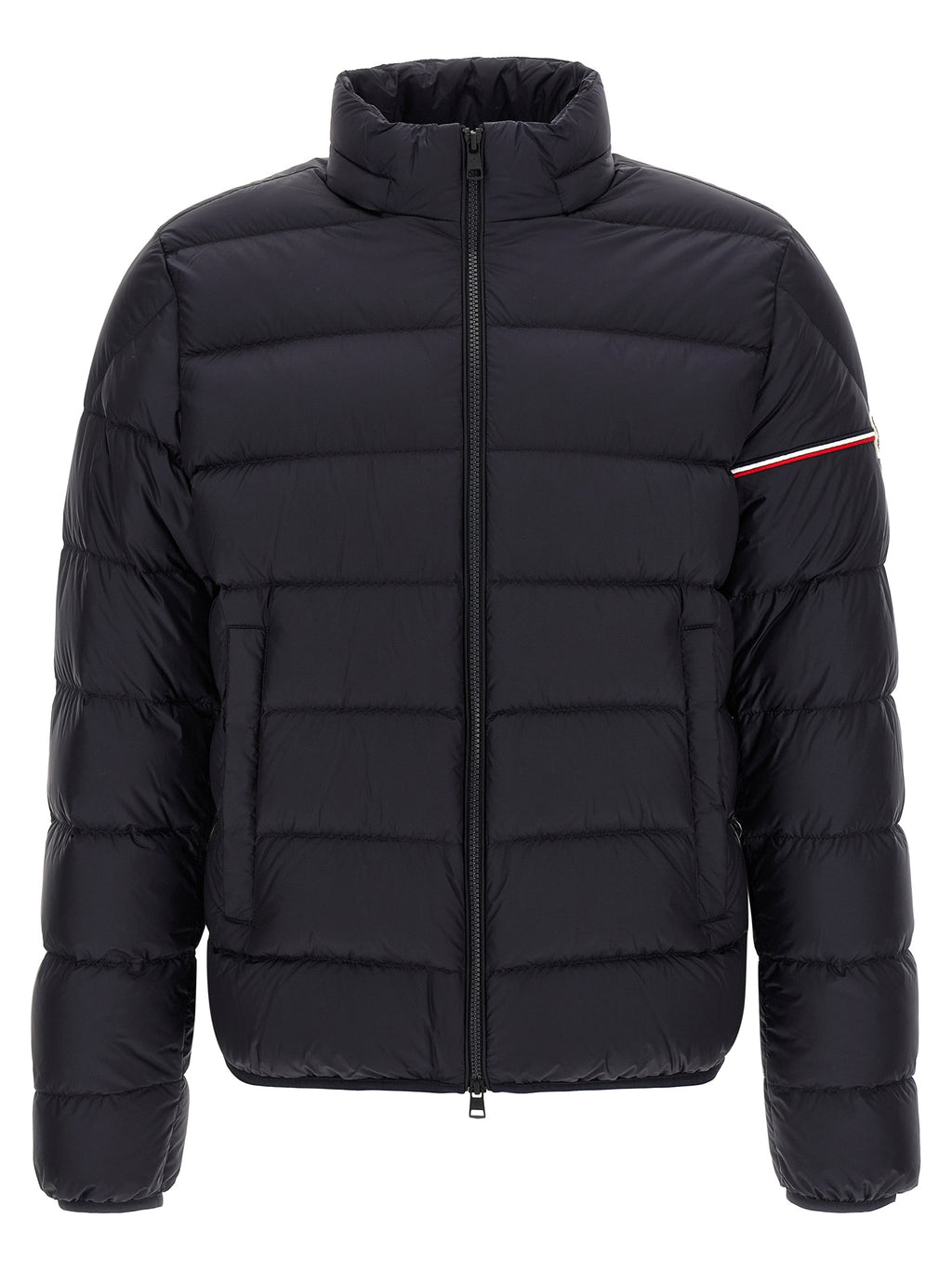 Moncler Blue Polyamide Full-Length Jacket