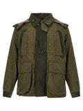 Barbour Bicolor Wool Full-Length Jacket