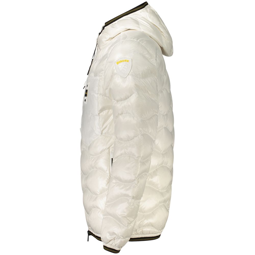 Blauer White Polyamide Men's Jacket