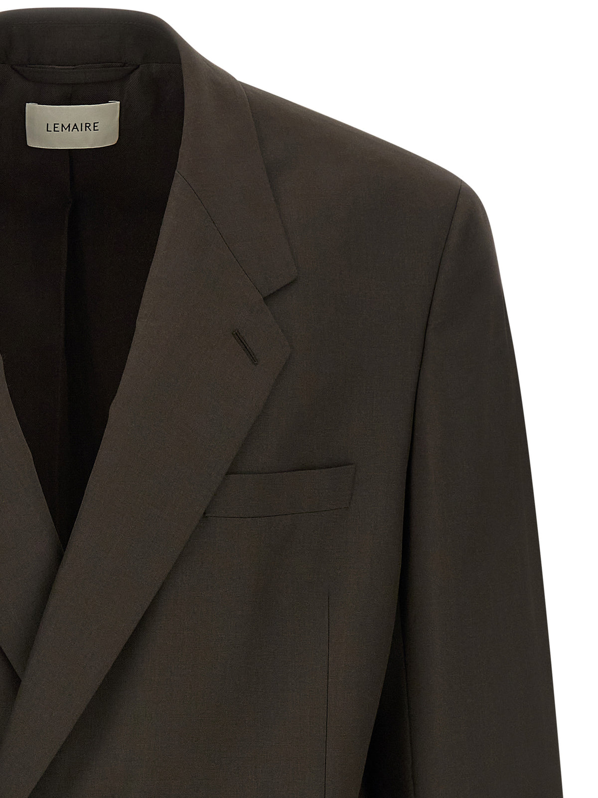 Lemaire Brown Polyester Blazer