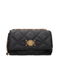 Versace Black Leather Crossbody Bag