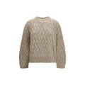 Brunello Cucinelli Beige Mohair Sweatshirt