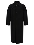 Jil Sander Black Wool Coat
