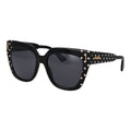 Moschino Black Acetate Sunglasses