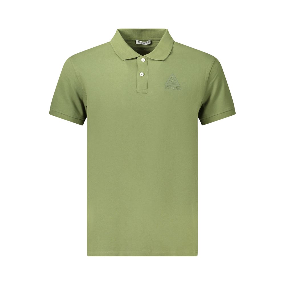 Iceberg Verde Cotton Men's Polo