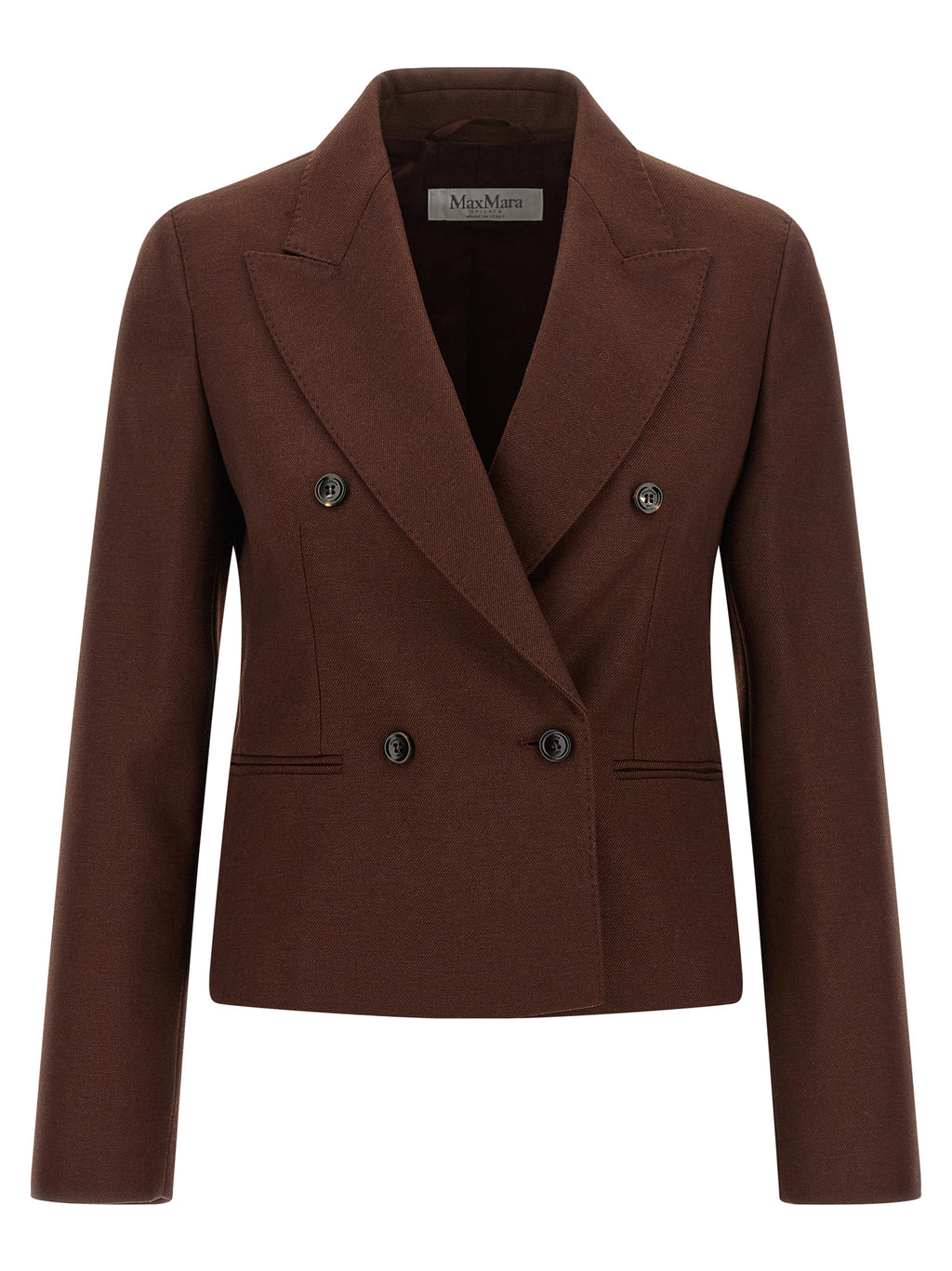 Max Mara Brown Wool Blazer