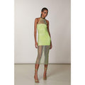 Patrizia Pepe Yellow Polyester Casual Dress