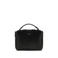 Prada Black Calf Leather Bos Taurus Shoulder Bag