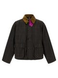 Barbour Brown Cotton Full-Length Jacket