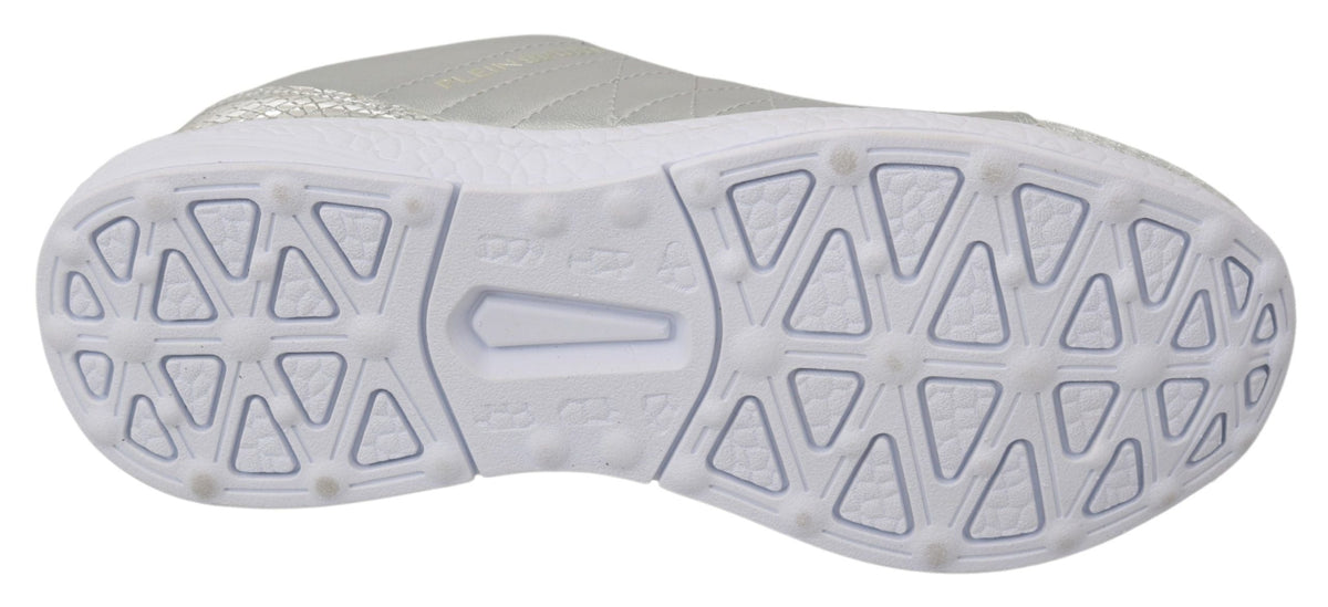 Philipp Plein Gisella Silver Polyester Sneakers Shoes Philipp Plein