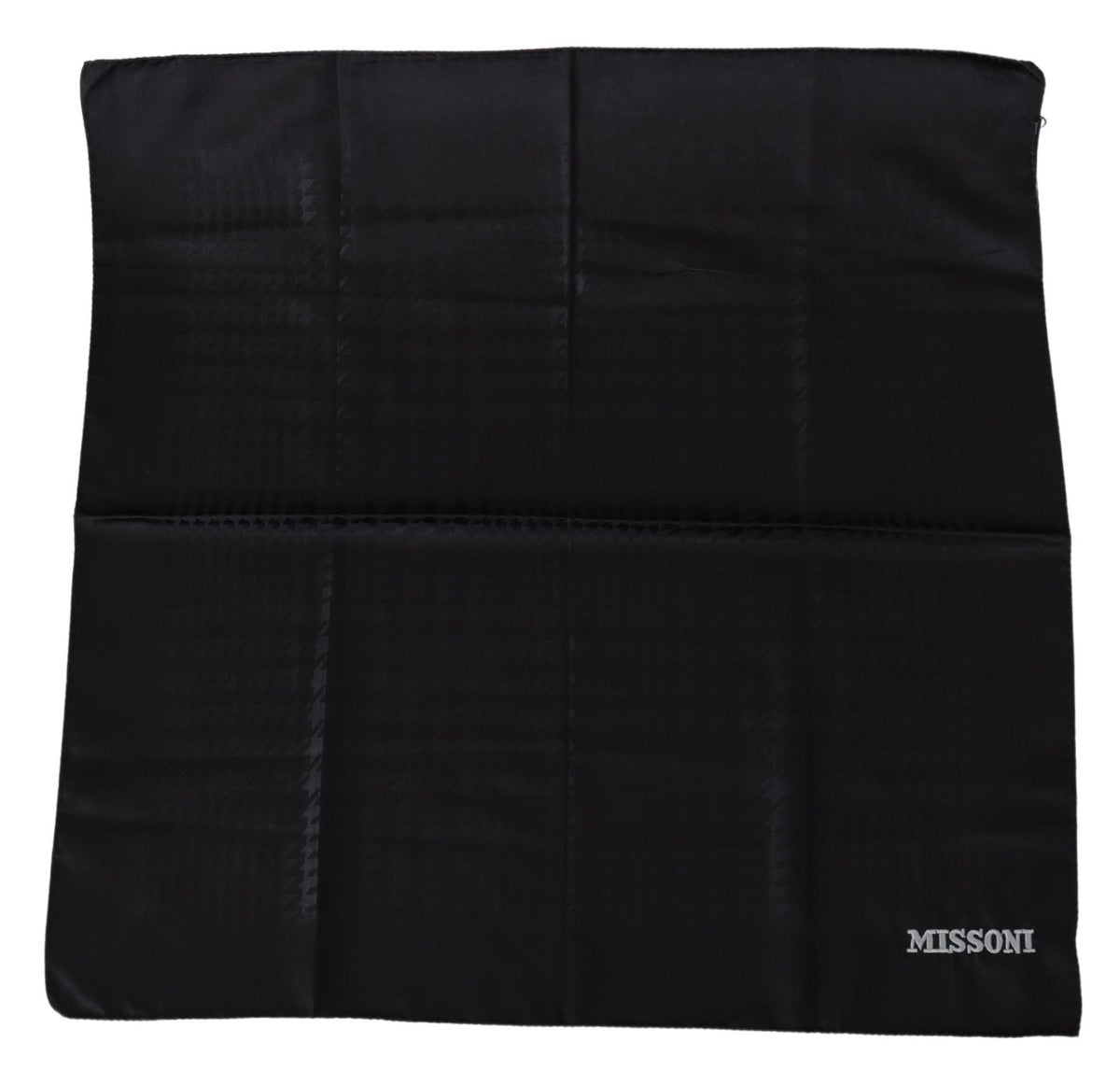 Missoni Black Wool Knit Unisex Neck Wrap Shawl Scarf Missoni