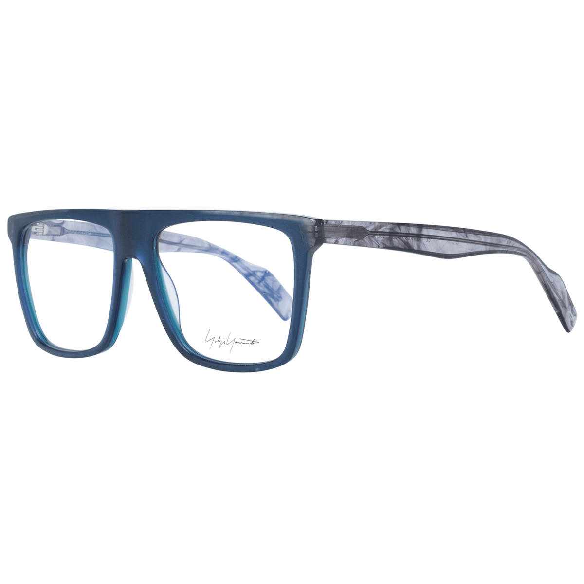 Yohji Yamamoto Blue Plastic Glasses (Frames)