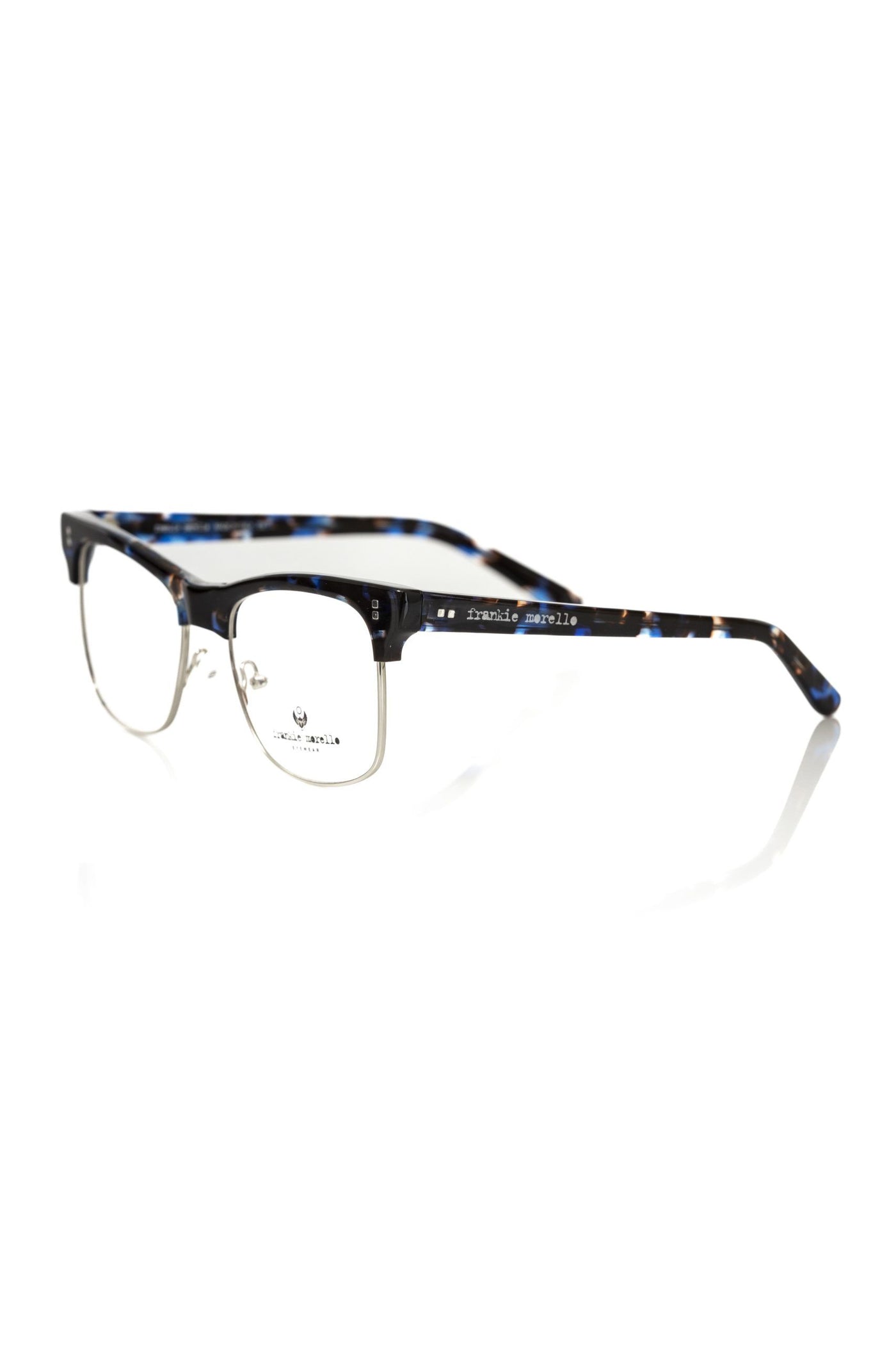 Frankie Morello Blue Metallic Men Frame
