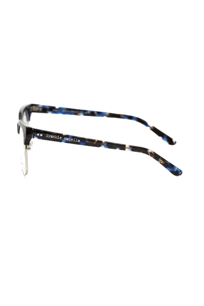 Frankie Morello Blue Metallic Men Frame