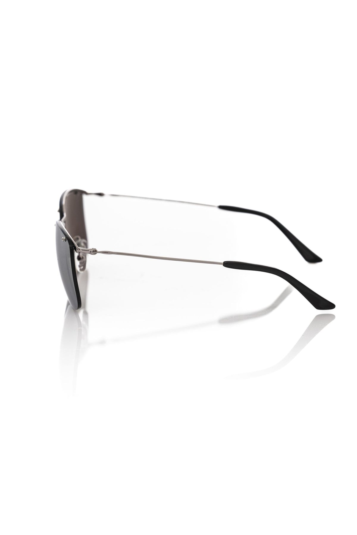 Frankie Morello Silver Metallic Fibre Men Sunglass - BrandFit 88