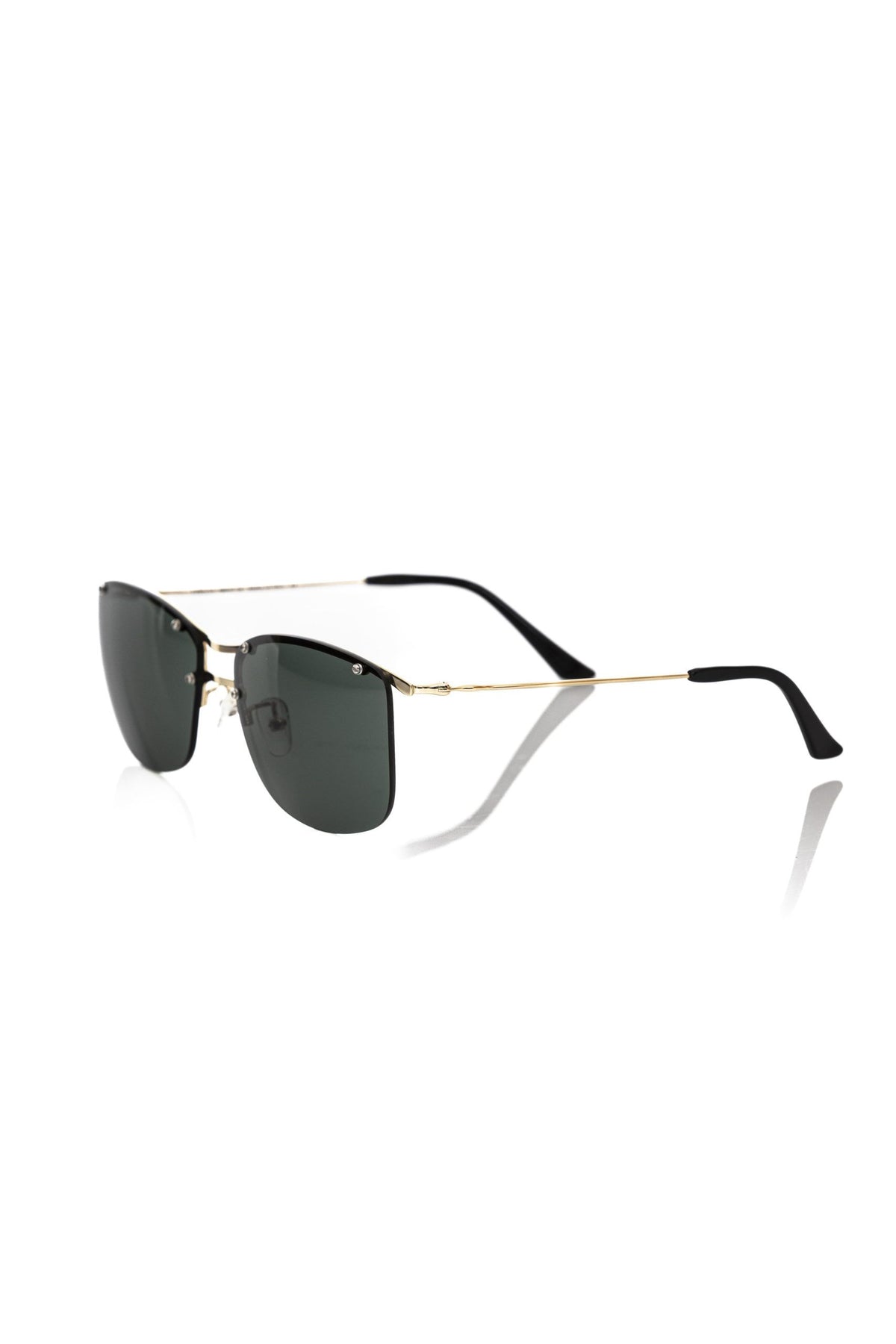 Frankie Morello Black Metallic Fibre Men Sunglasses - BrandFit 88