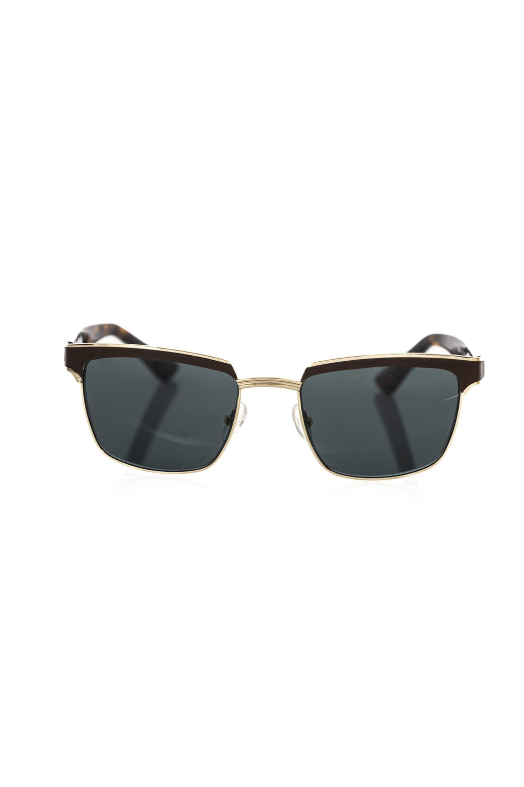 Frankie Morello Brown Metallic Men's Sunglass - BrandFit 88