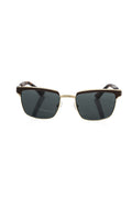 Frankie Morello Brown Metallic Men's Sunglass - BrandFit 88