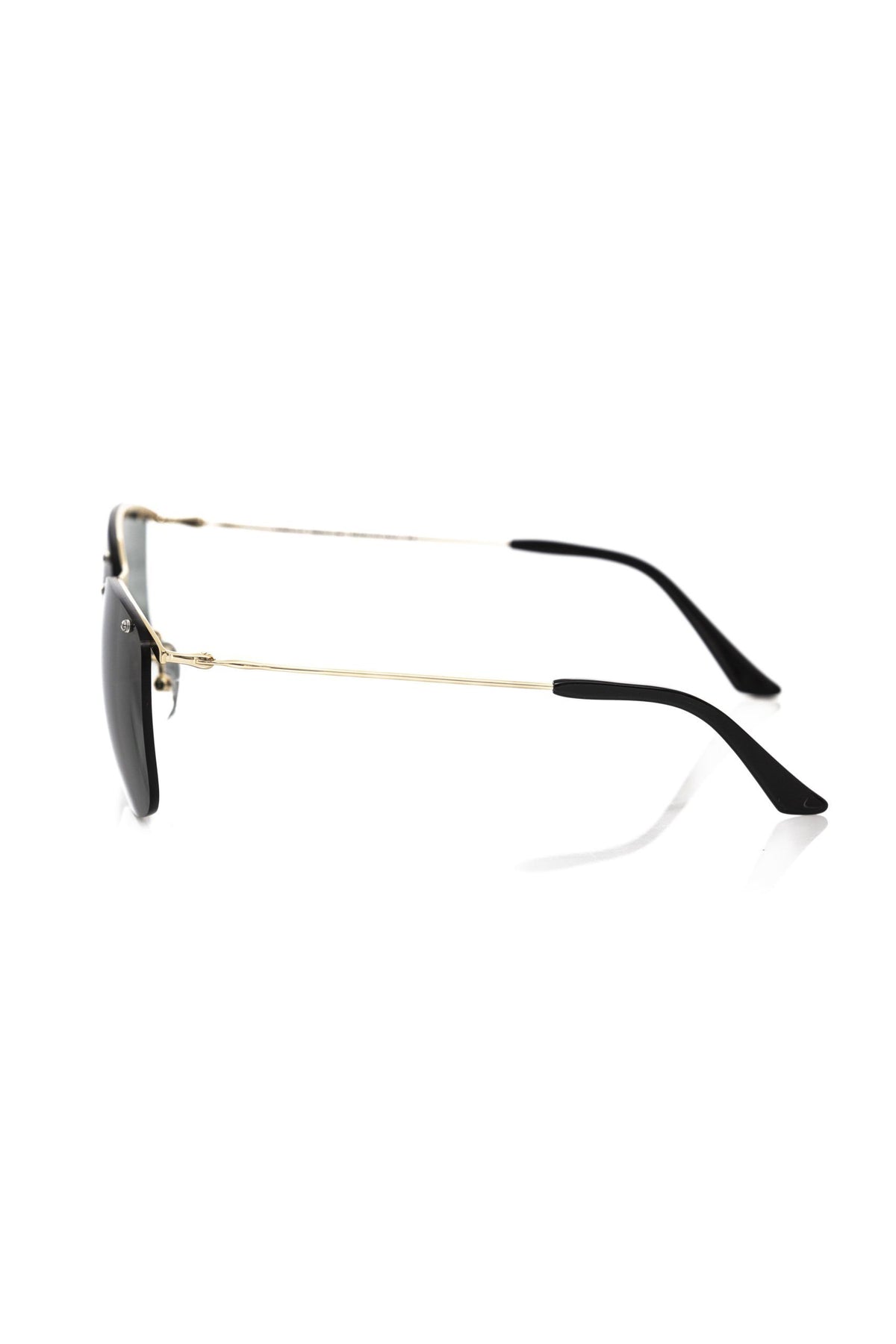 Frankie Morello Black Metallic Fibre Men Sunglasses - BrandFit 88