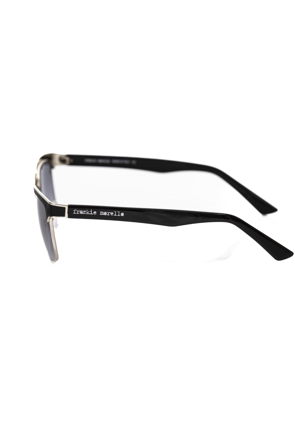 Frankie Morello Black Metallic Fibre Men Sunglasses - BrandFit 88