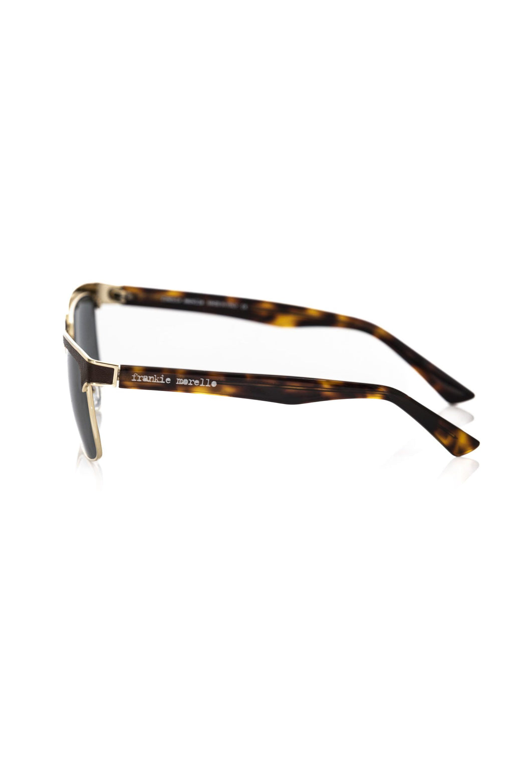 Frankie Morello Brown Metallic Men's Sunglass - BrandFit 88
